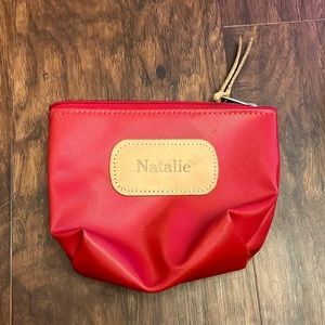 Jon Hart Design Chico Makeup Bag in Red